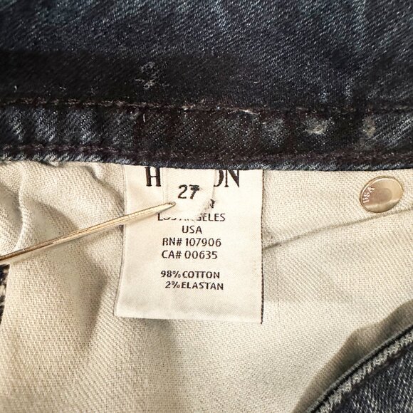 Hudson Jeans Flared Low Rise Denim Womens Size 27 - Picture 5 of 7